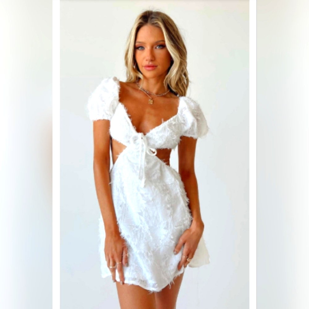 Princess Polly Dress White Size 6 NWT